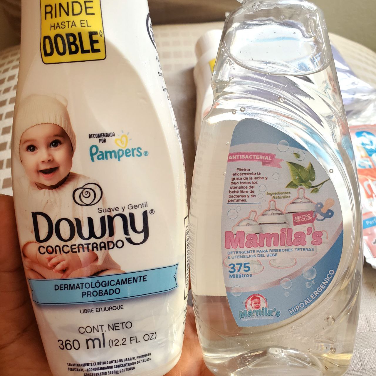 cuidado y nutricion - Downy concentrado y Jabon Mamilas. Nuevo IncluTodo 1