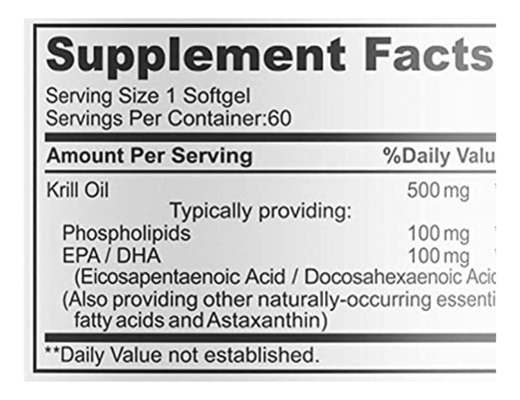 Salud y Equipamiento Médico - Aceite Krill 500 Mg Swolverine 1