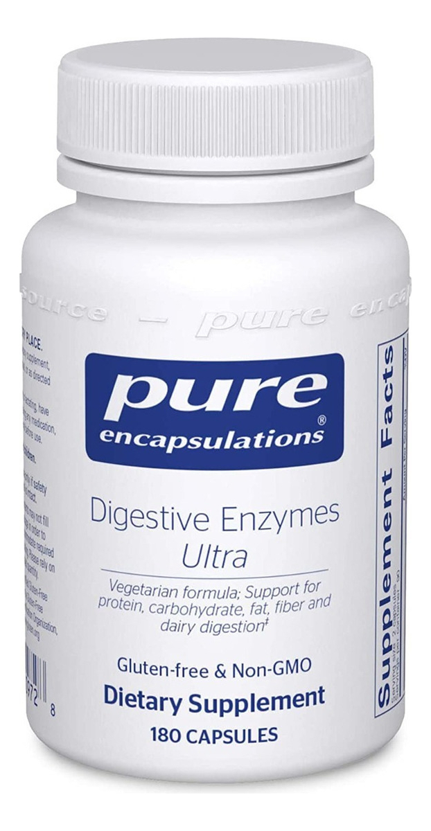 Salud y Equipamiento Médico - Enzimas Digestivas Pure 180 capsulas 0