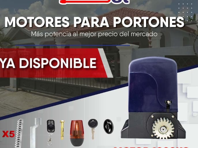 servicios profesionales - motor eléctrico para portones de marquesinas 