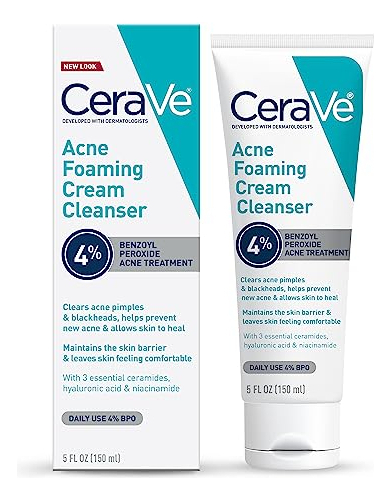 Salud y Equipamiento Médico - Cerave. Limpiador Para Acné 1
