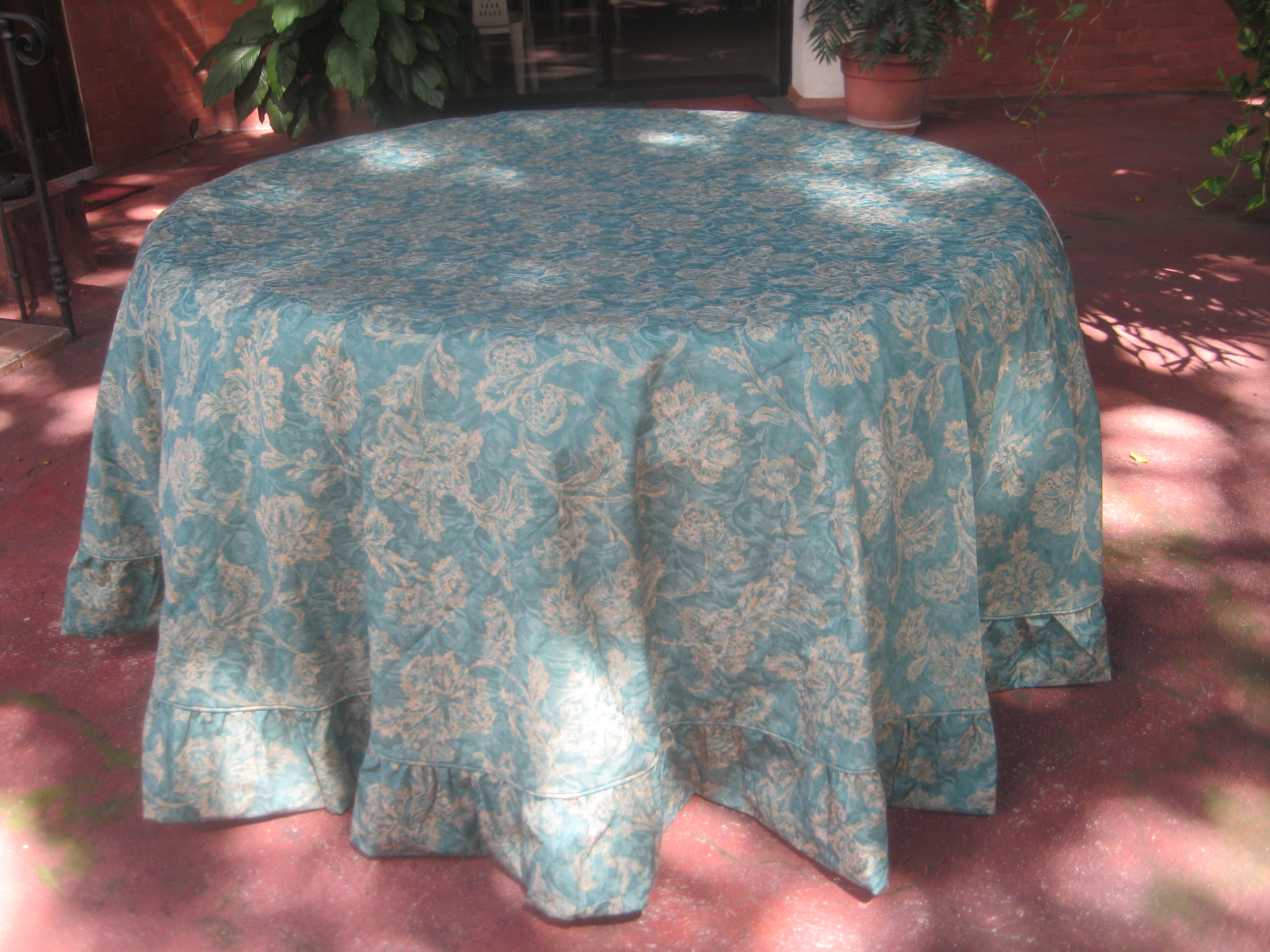 decoración y accesorios - MANTELES PARA MESAS ESPECIALES REDONDAS 1