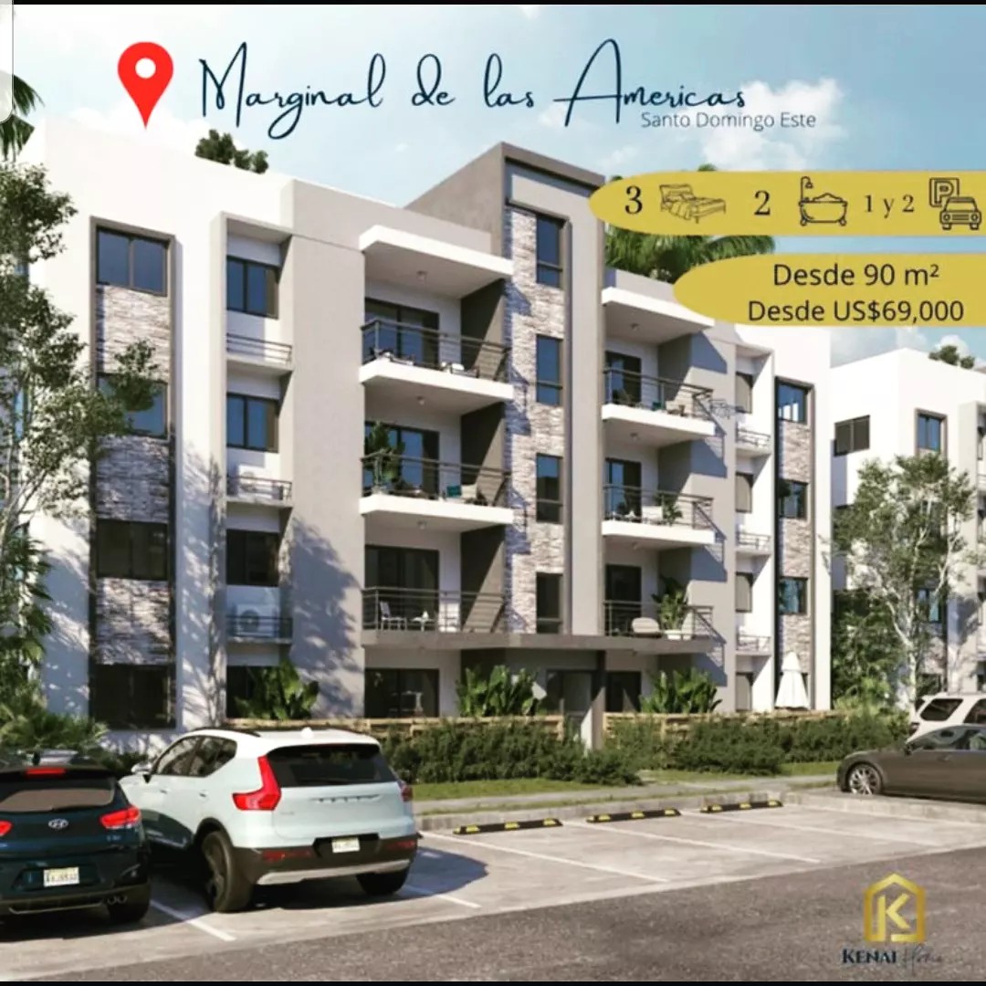 apartamentos - PROYECTO DE APARTAMENTOS EN LAS AMÉRICAS 