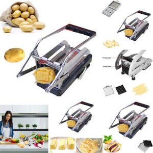 cocina - Maquina Cortadora De Papas Fritas Y Vegetales. Pela papas HIERRO FUERTE DURADERO 2