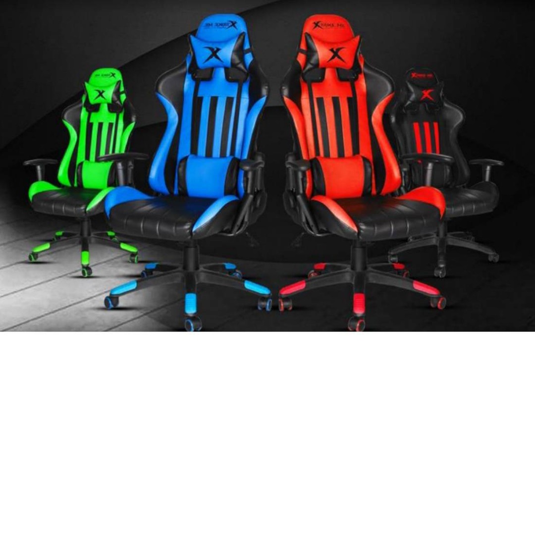 muebles y colchones - Silla gamer soporte lumbar Reclinable con ruedas. Gaming oficina computadora 4