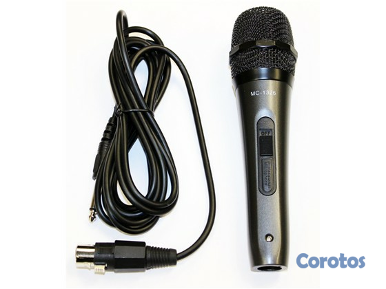 computadoras y laptops - MICROFONO MYO ALAMBRICO PLASTICO CON CABLE DE 1.5M (MYO-MIC)