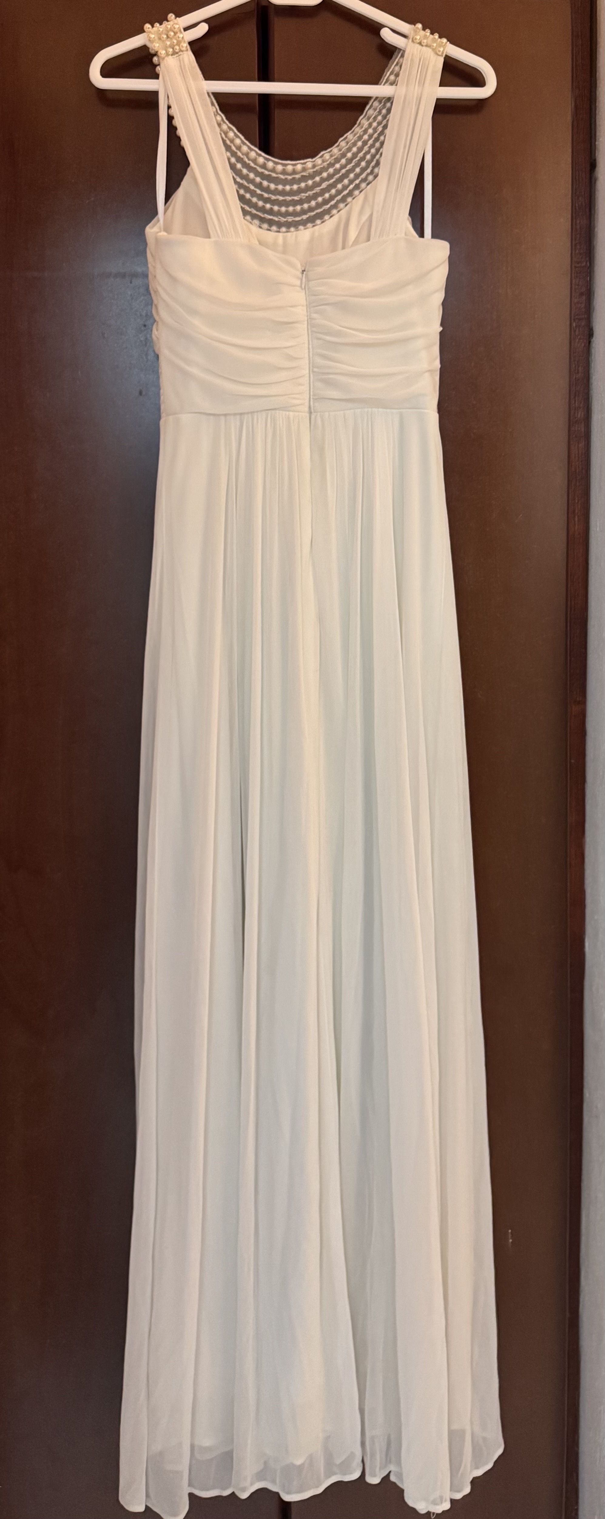 ropa para mujer - Vestido Blanco Elegante 4