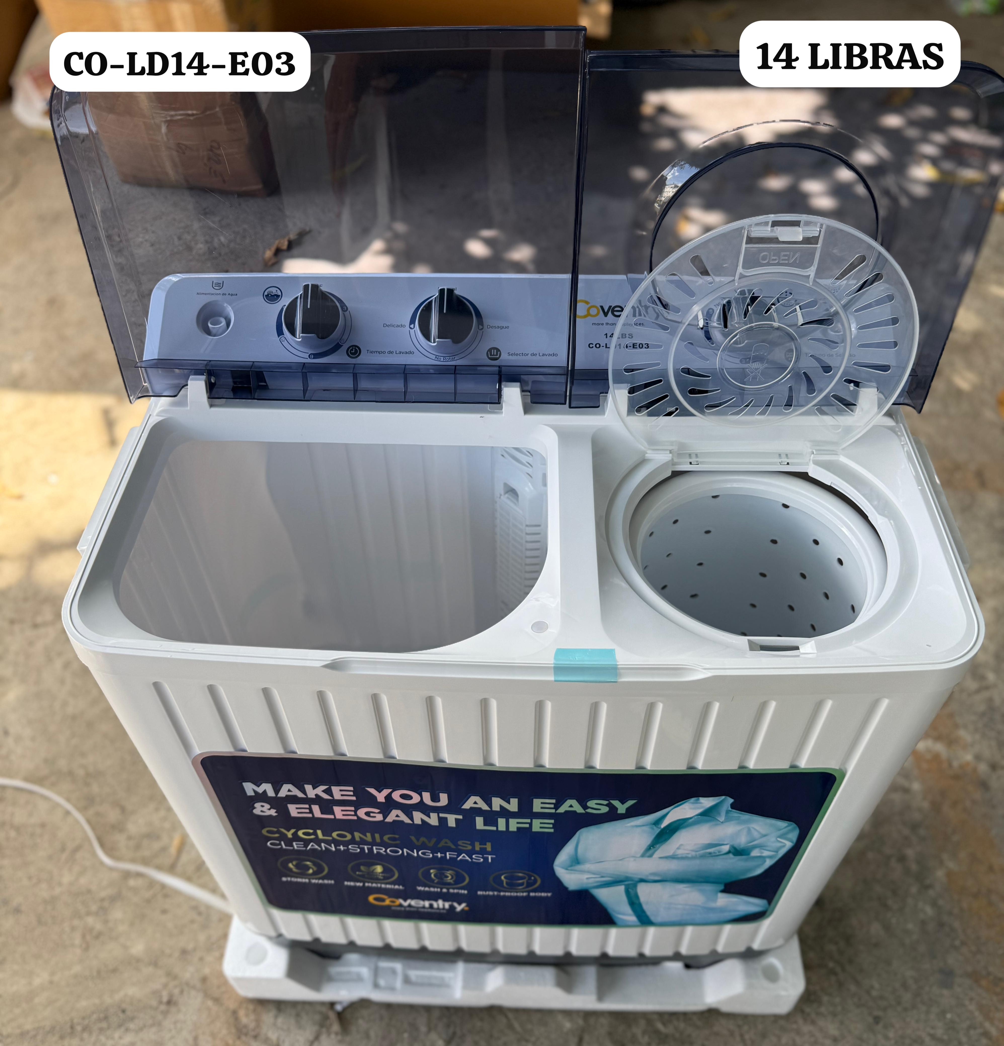 electrodomesticos - Lavadora Semi automatica de 14 libras  1
