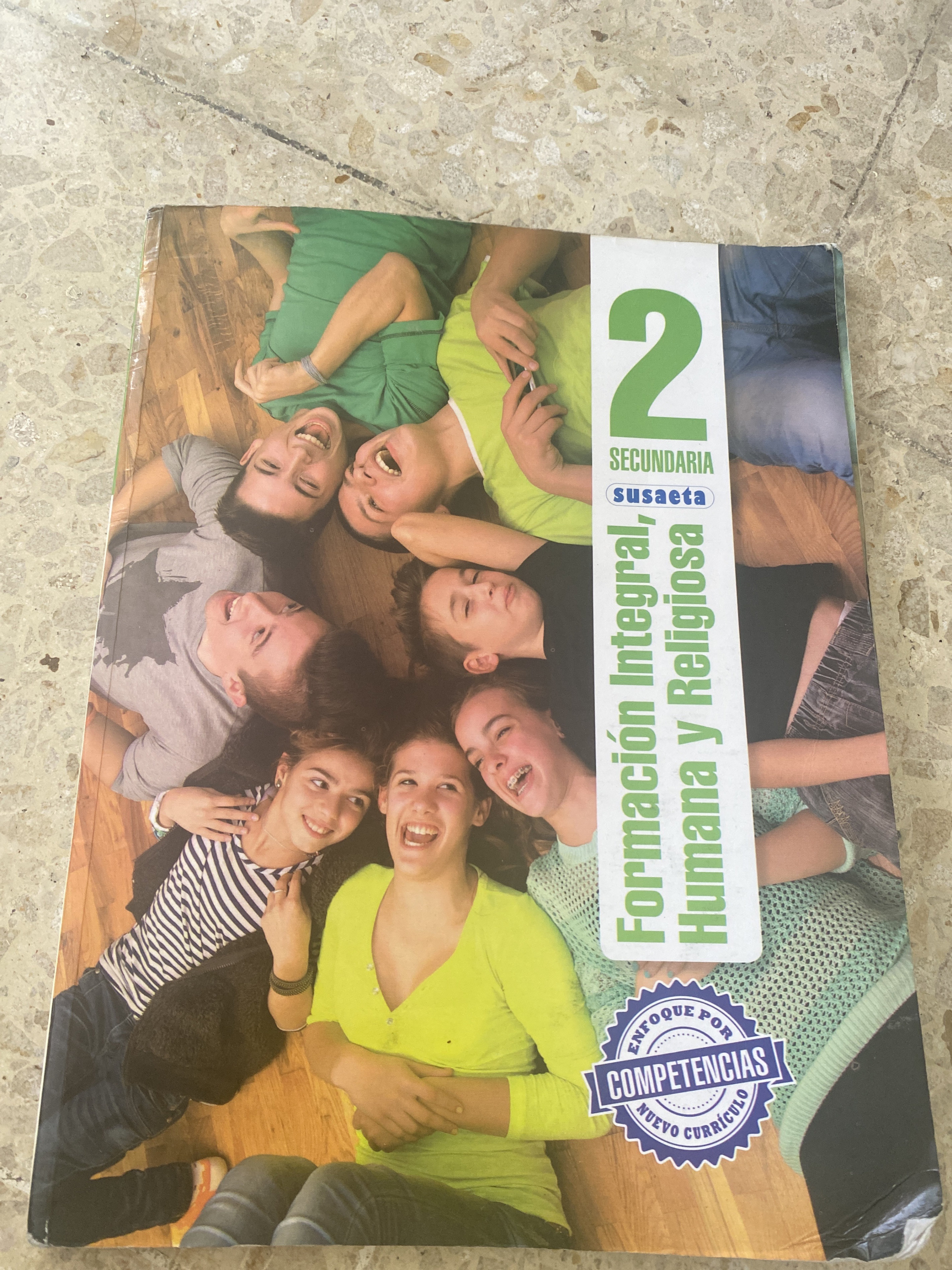 cursos y clases - libro de formación humana casi nuevo 2do de secundaria Susaeta 
