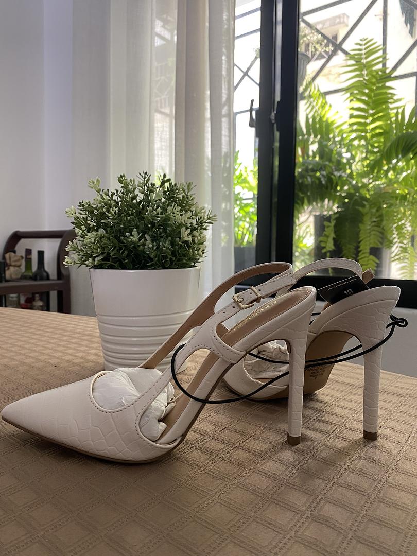 ropa para mujer - zapatos de mujer blanco hueso  3