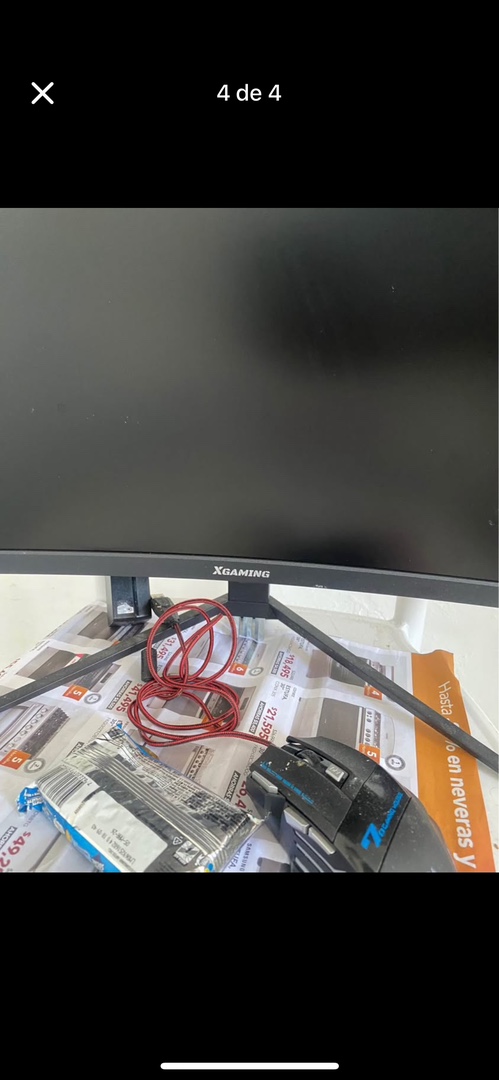 consolas y videojuegos - Monitor curve de 27 pulgadas marca Xgaming 
Pantalla ips  3