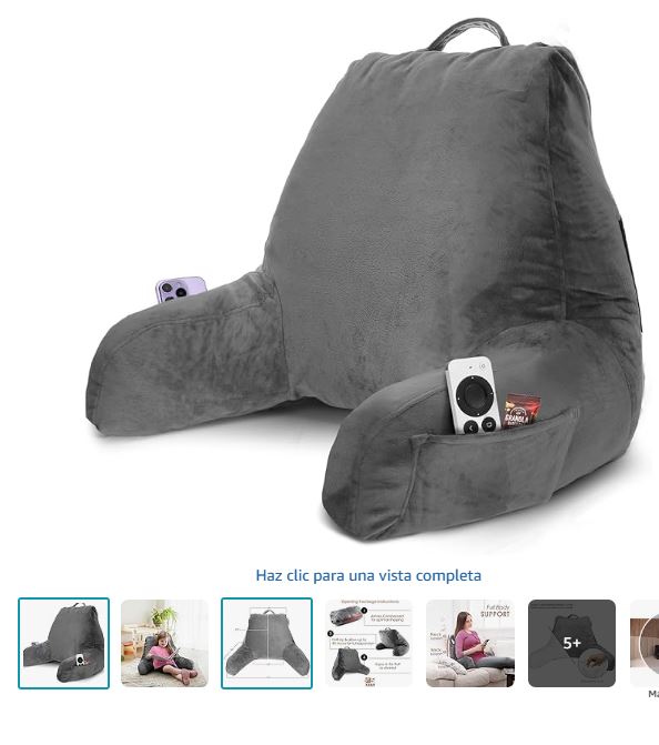 decoración y accesorios - Almohada de lectura grande para cama 0
