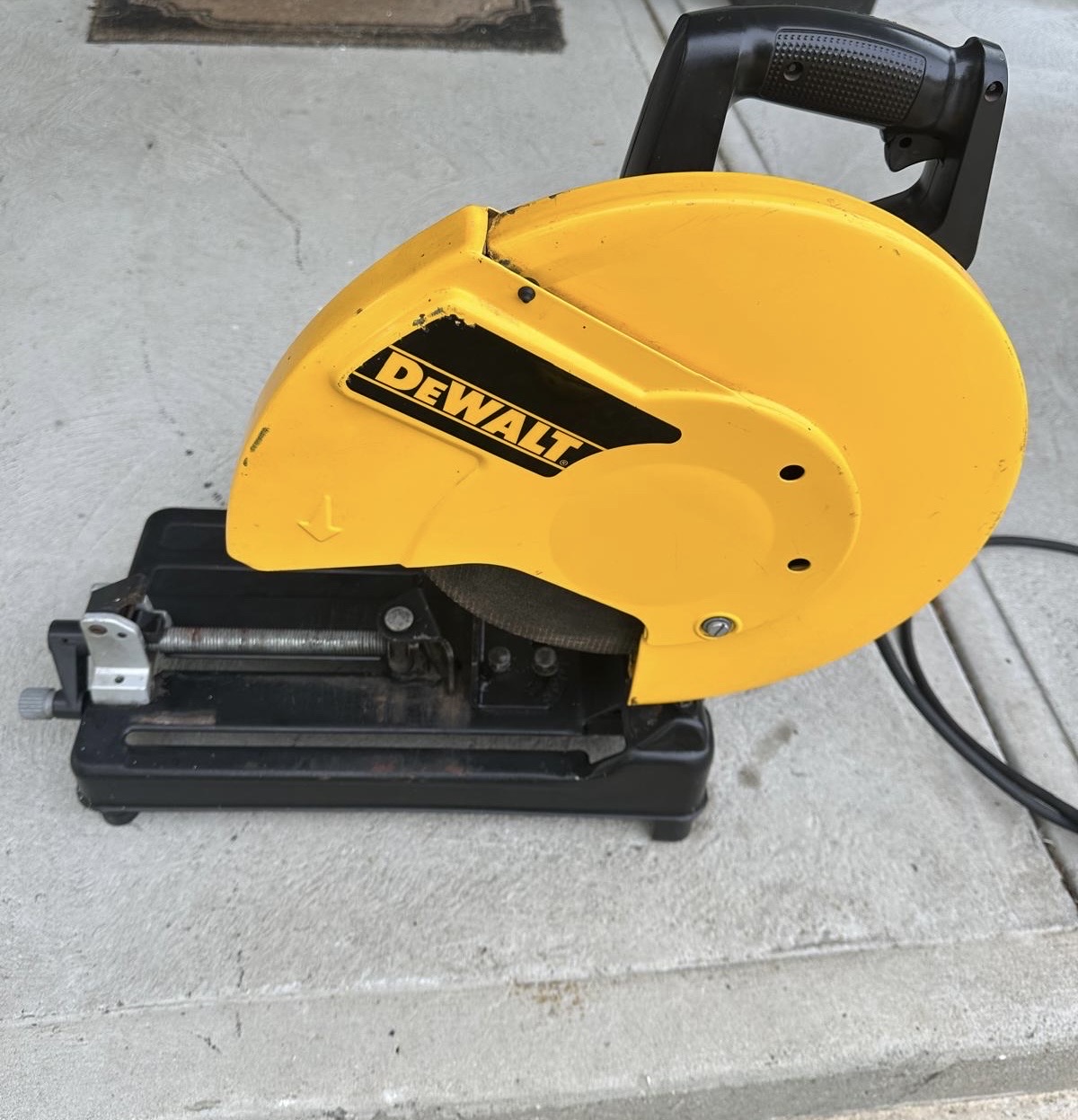 herramientas, jardines y exterior - cortadora de hierro dewalt 0