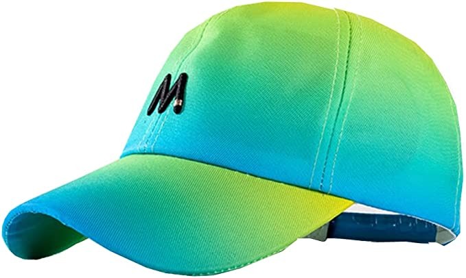 joyas, relojes y accesorios - Gorra gradiente fluorescente degradado colorida beisbol hombre mujeres ajustable 5