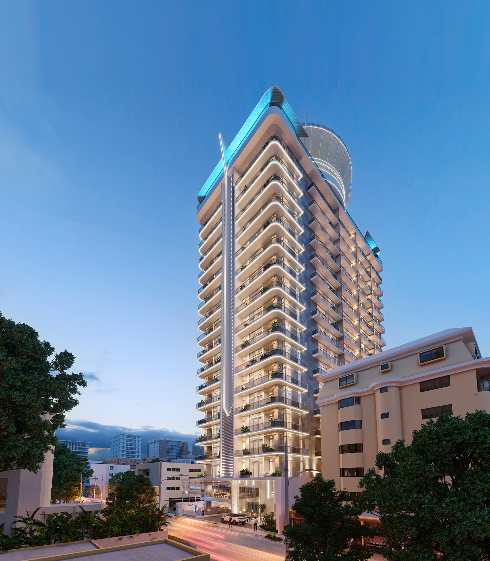 oficinas y locales comerciales - Locales Comerciales Condo Hotel de Lujo Piantini 0