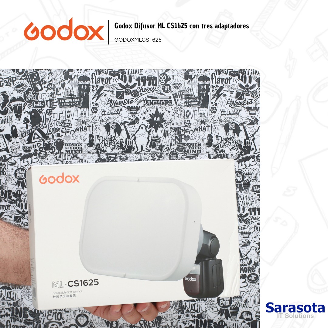 accesorios para electronica - Godox Difusor plegable ML-CS1625 0