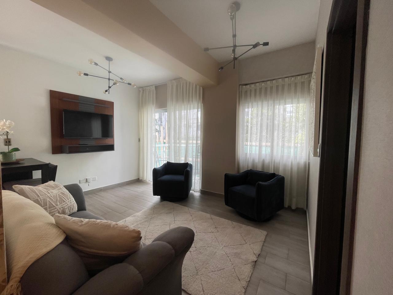 apartamentos - Alquiler Apartamento Amueblado  Evaristo Morales  0