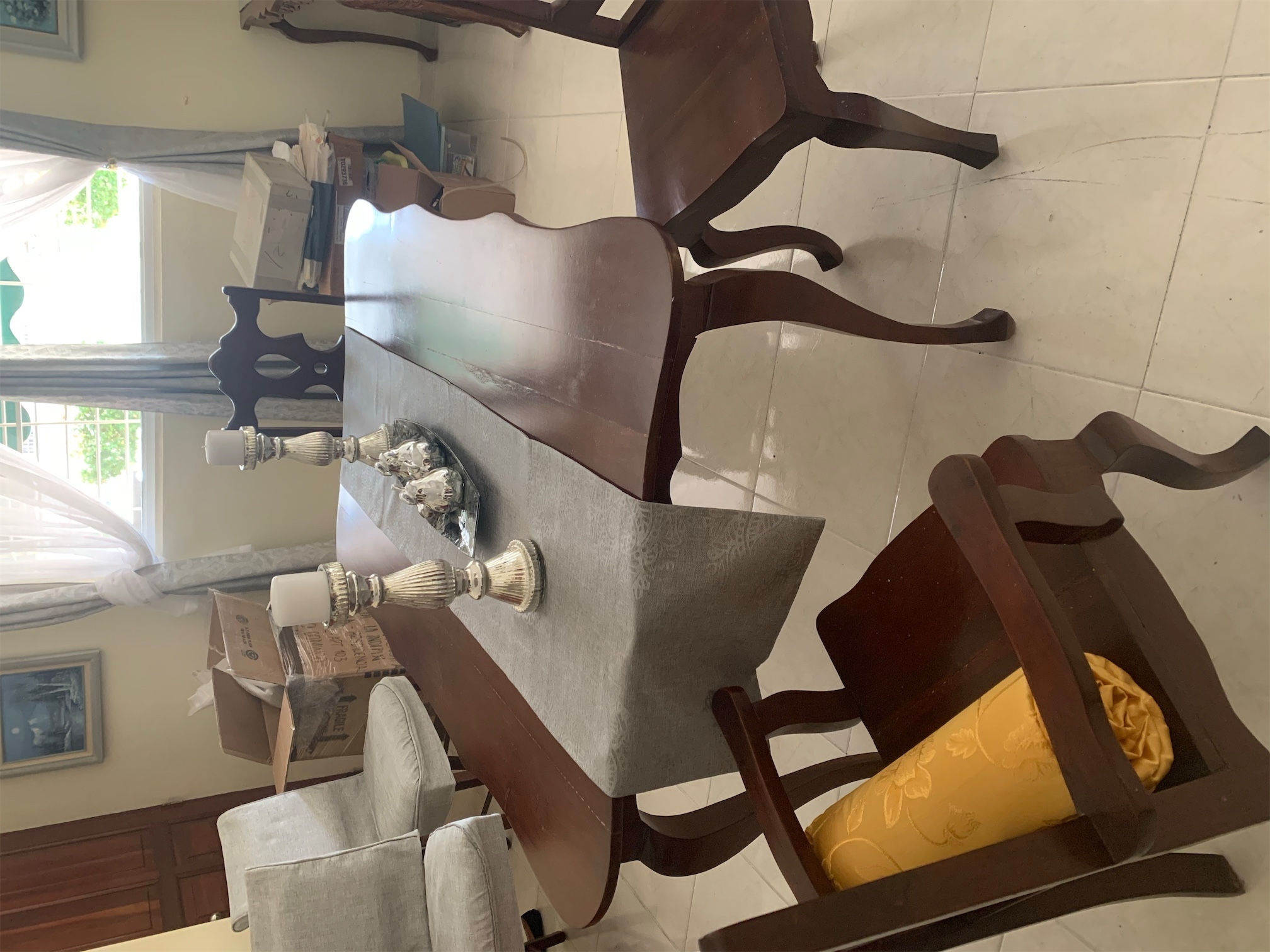 muebles y colchones - Comedor CAOBA ORIGINAL 0