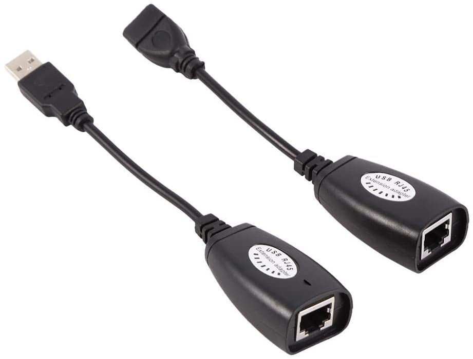 accesorios para electronica - Adaptador de extensión USB 2.0 a RJ45 maximo 150FT largo. 1
