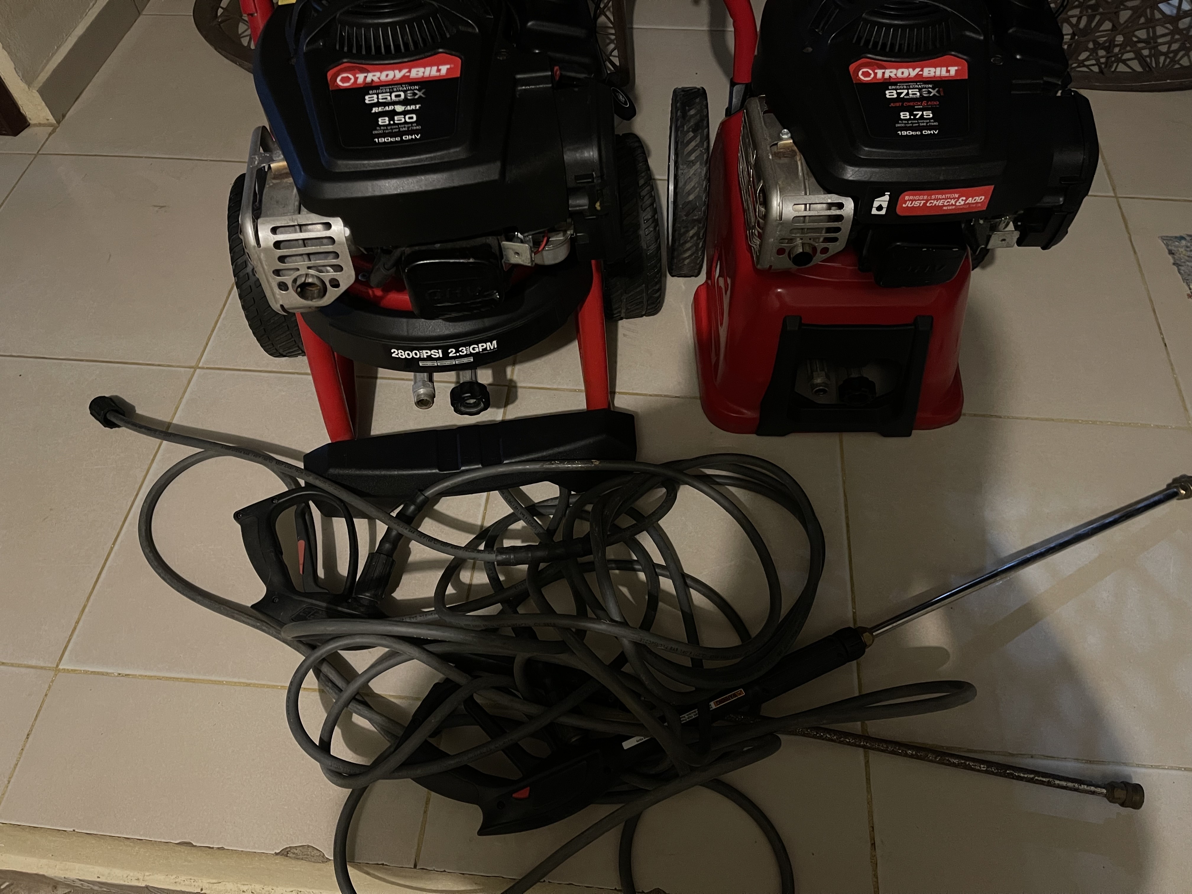 herramientas, jardines y exterior - HIDROLAVADORA DE GASOLINA  2800psi importada🇺🇸🇺🇸 precio cada una 14,500  2
