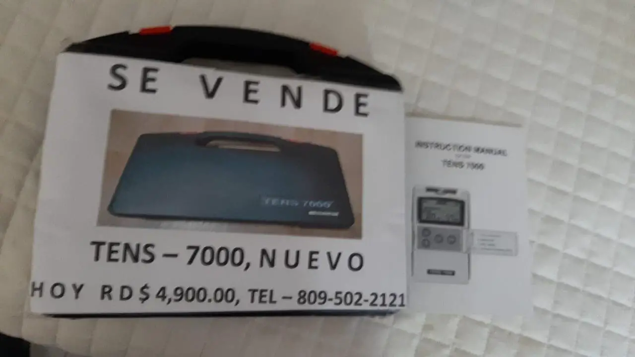 salud y belleza - MASAJEADOR MARCA TENS 7000 NUEVO PRECIO RD$3500 5