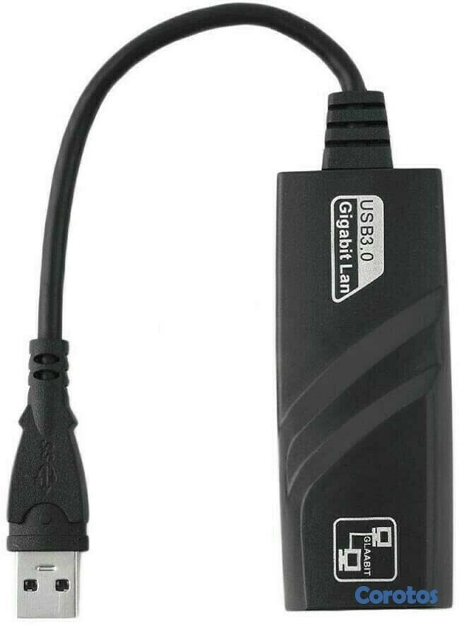 accesorios para electronica - Adaptador USB 3.0 a Ethernet red RJ45 LAN cableada Gigabit. 2