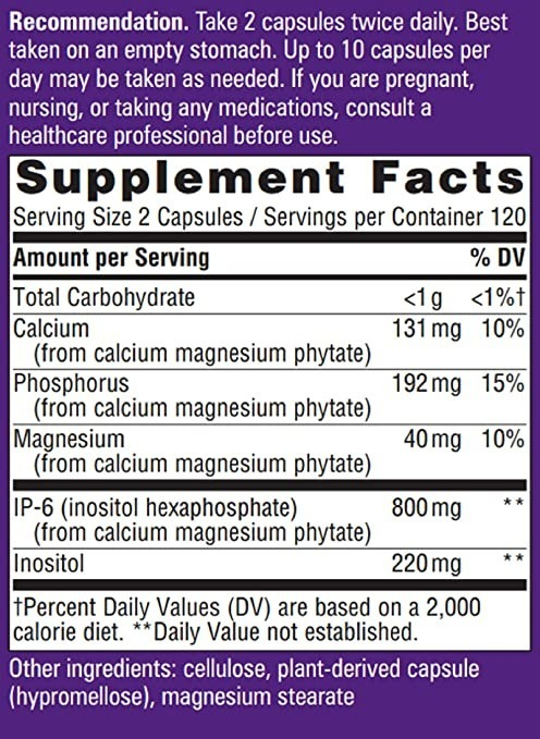 Salud y Equipamiento Médico - Inositol 240 caps - Nature's Ways 1