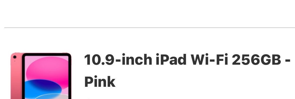 celulares y tabletas - iPad de 10.9 pulgadas, NUEVA, color rosa, con 256GB de almacenamiento + 5G Wi-Fi 4