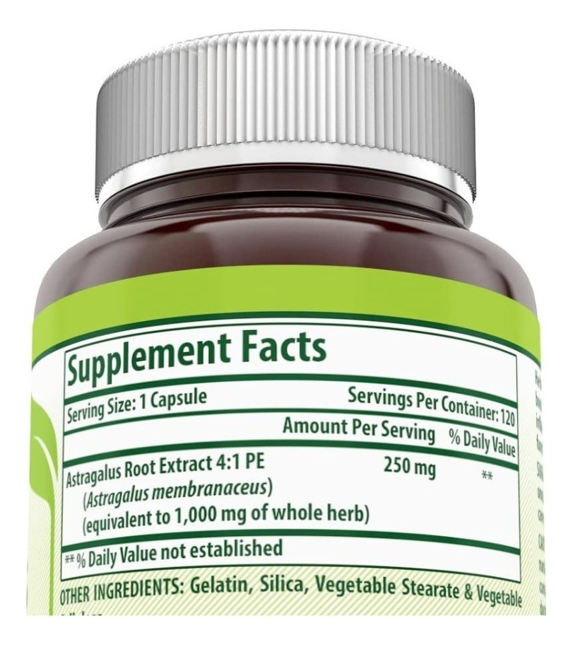 Salud y Equipamiento Médico - Astragalo 1000mg Herbal Secrets - - Unidad A $1407 1