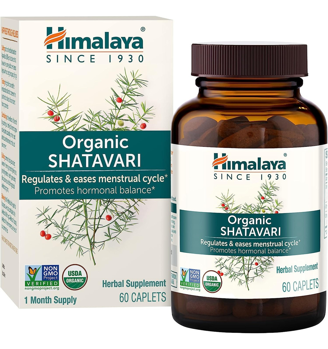 Salud y Equipamiento Médico - Shatavari Organico 1300 Mg Sin Gluten Himalaya 60 Cap 0