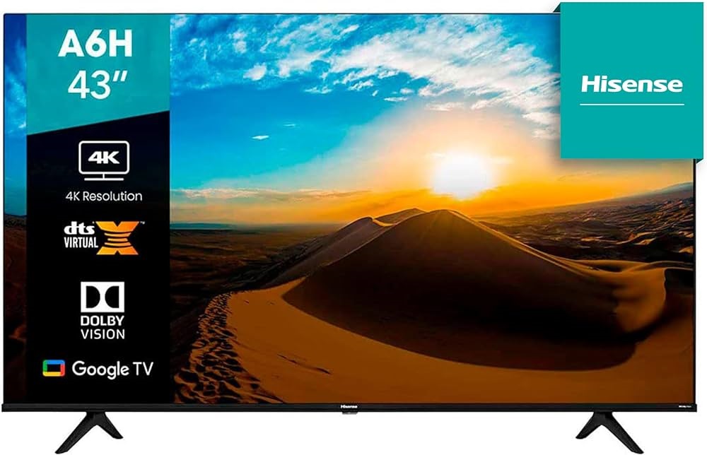 tv - Smart TV Hisense 43 UHD 4k 43A6H 1 AÑO GARANTIA 