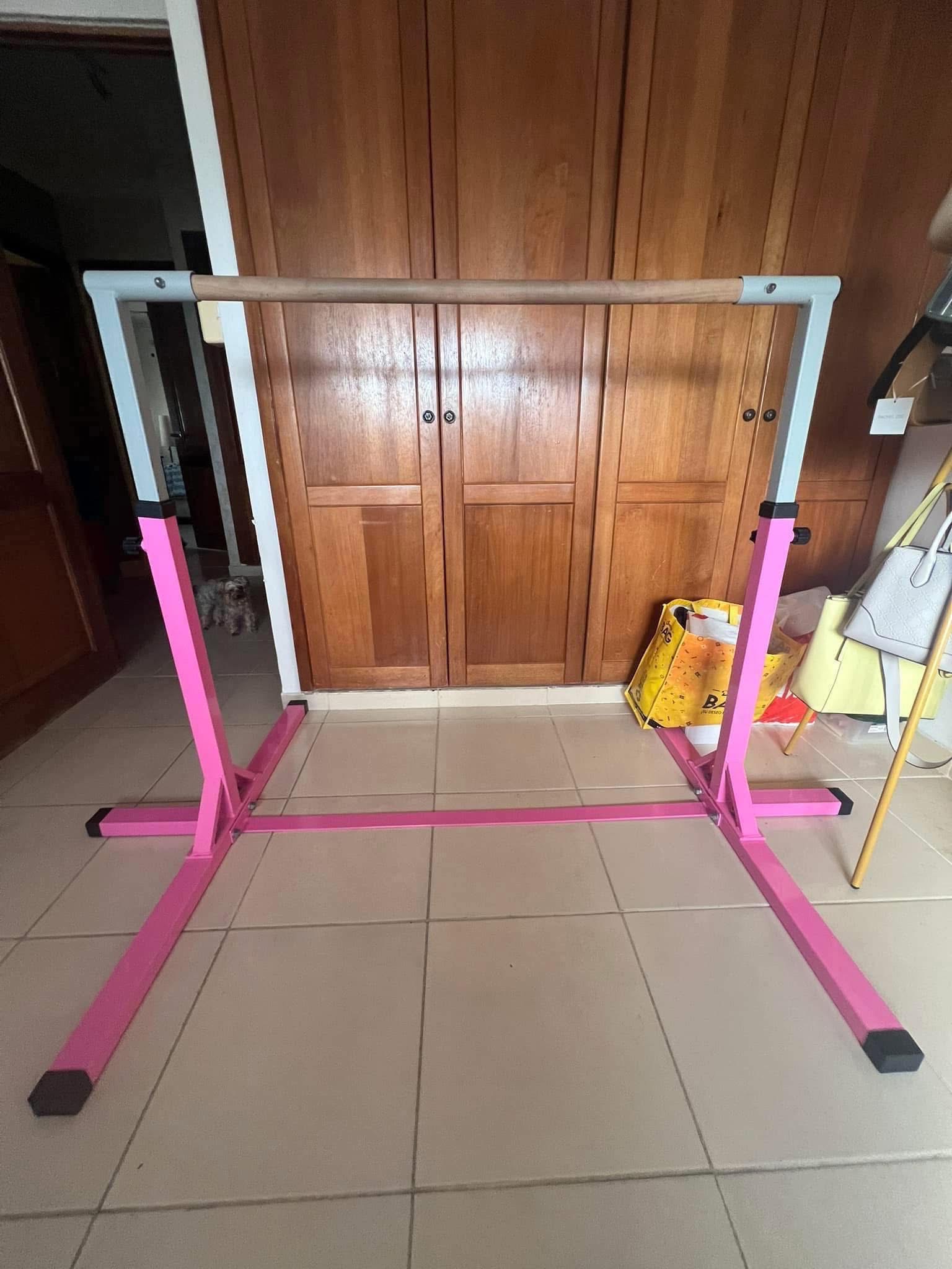 deportes - Barra de gimnasia resistente PreGymnastic para entrenamiento, barra de gimnasia 