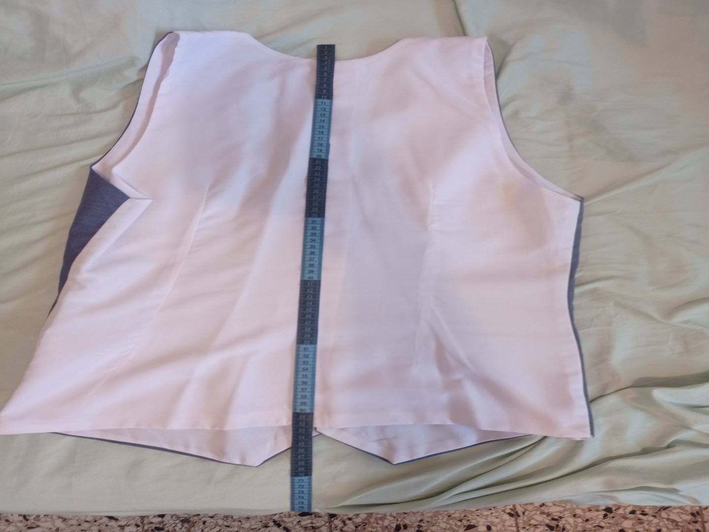 ropa para hombre - Traje Gris Azulado 6