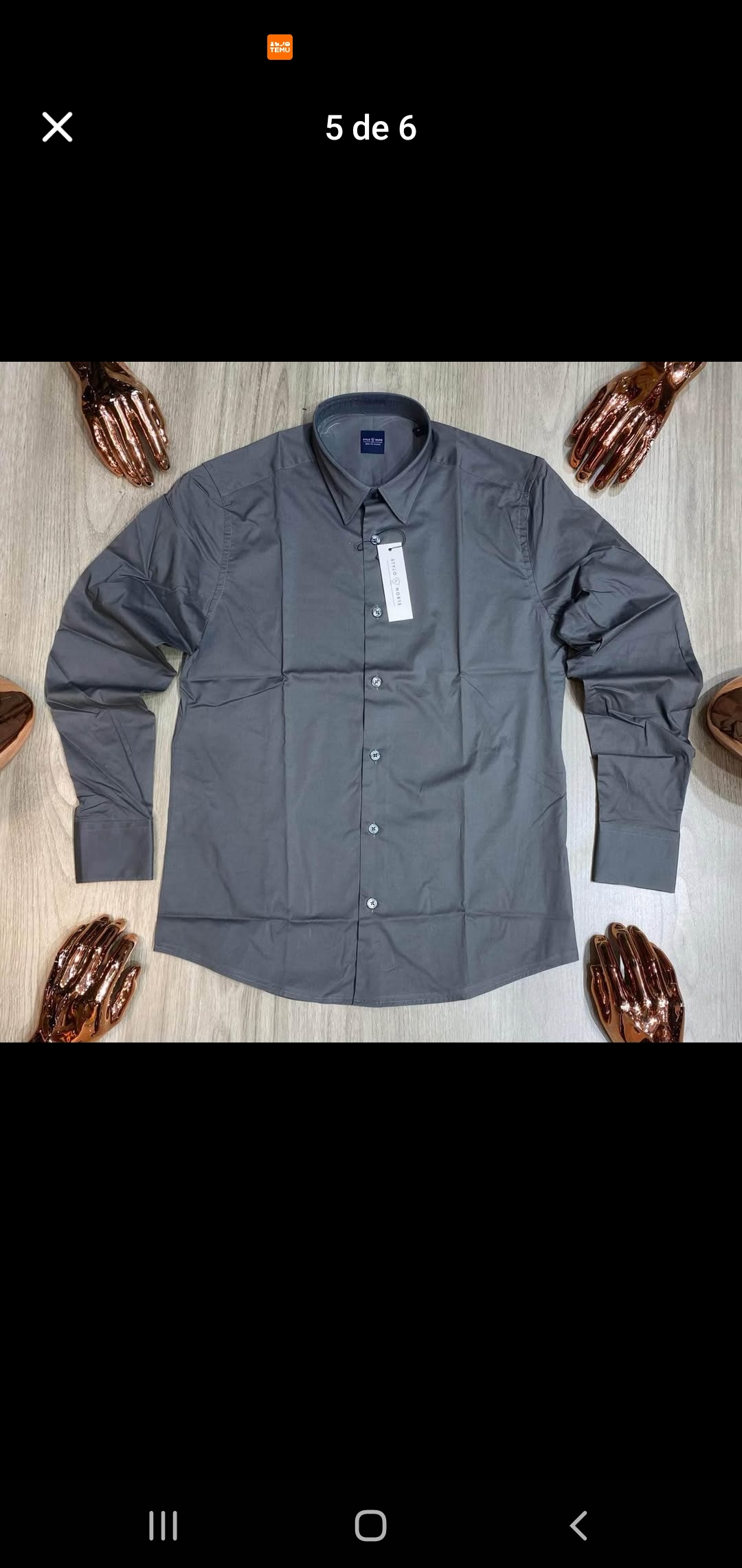 ropa para hombre -  _Camisas lisas disp_👔  _Manga larga _y corta  2