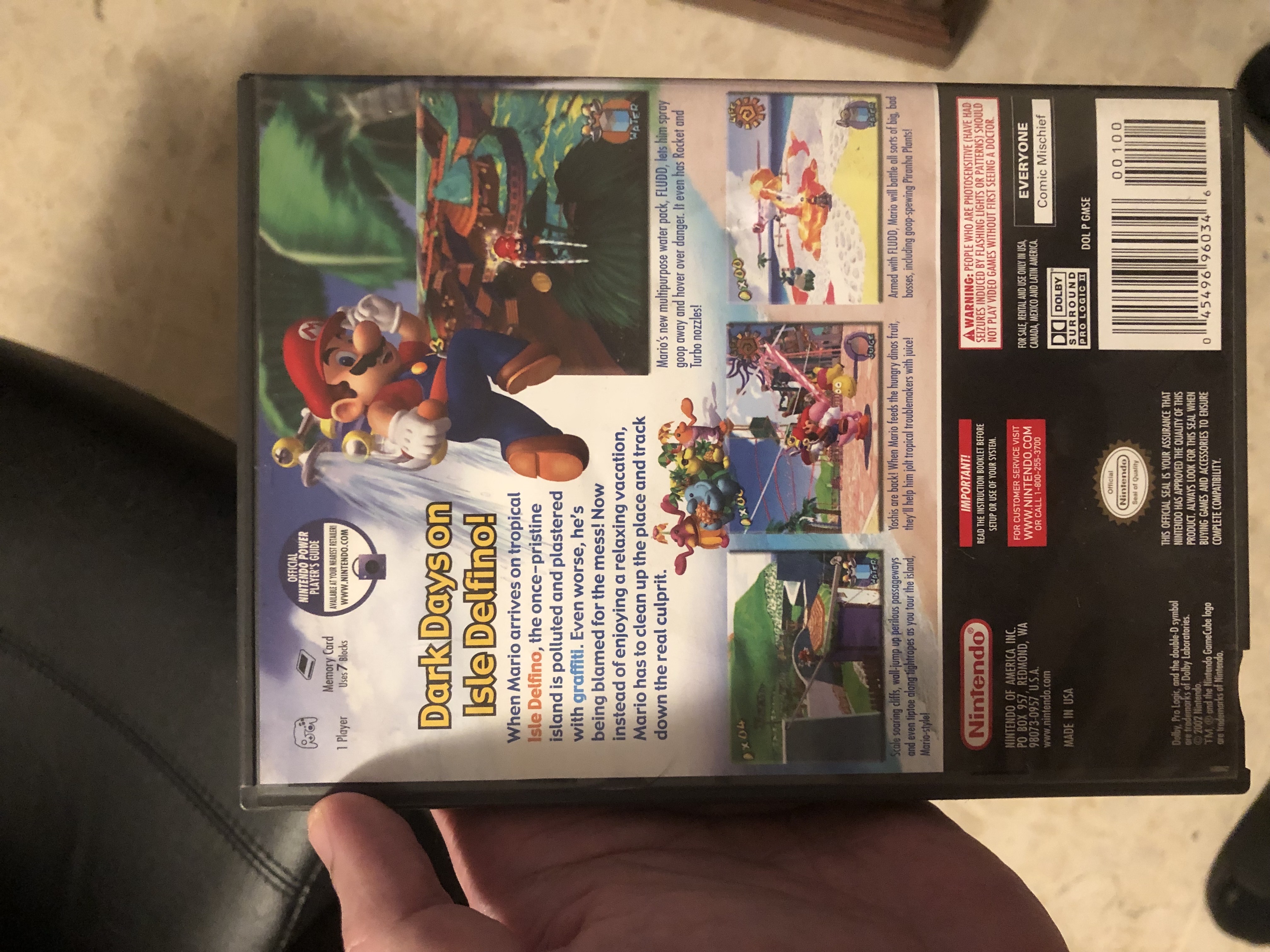 consolas y videojuegos - super mario sunshine  1