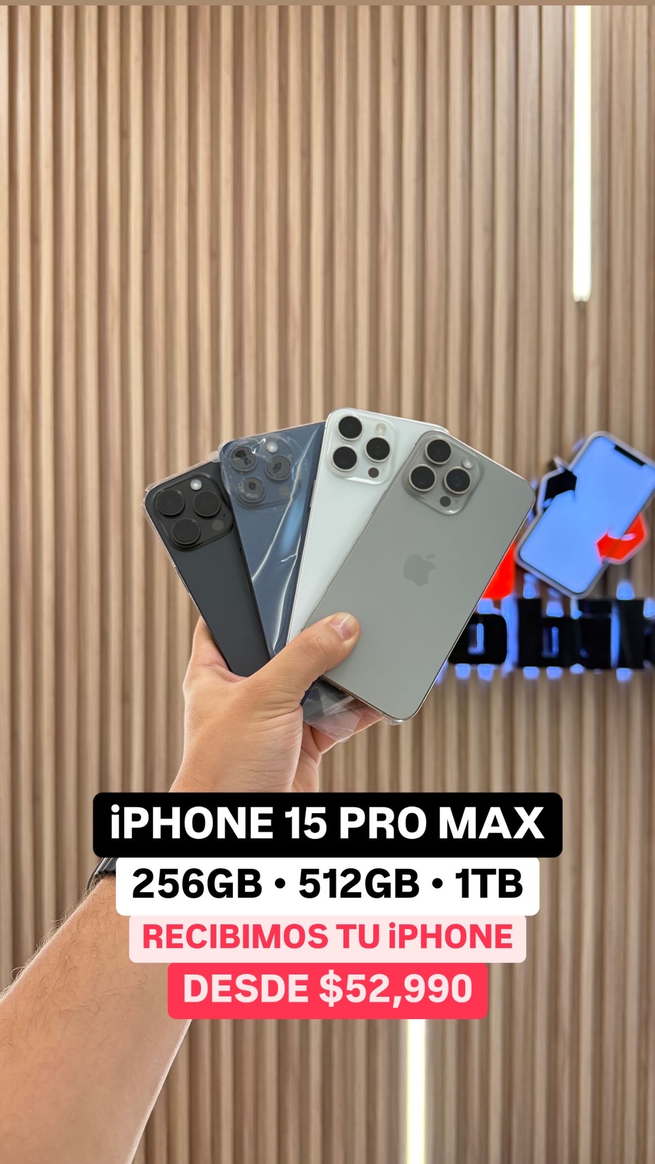 celulares y tabletas - iPHONE 15 PRO MAX 