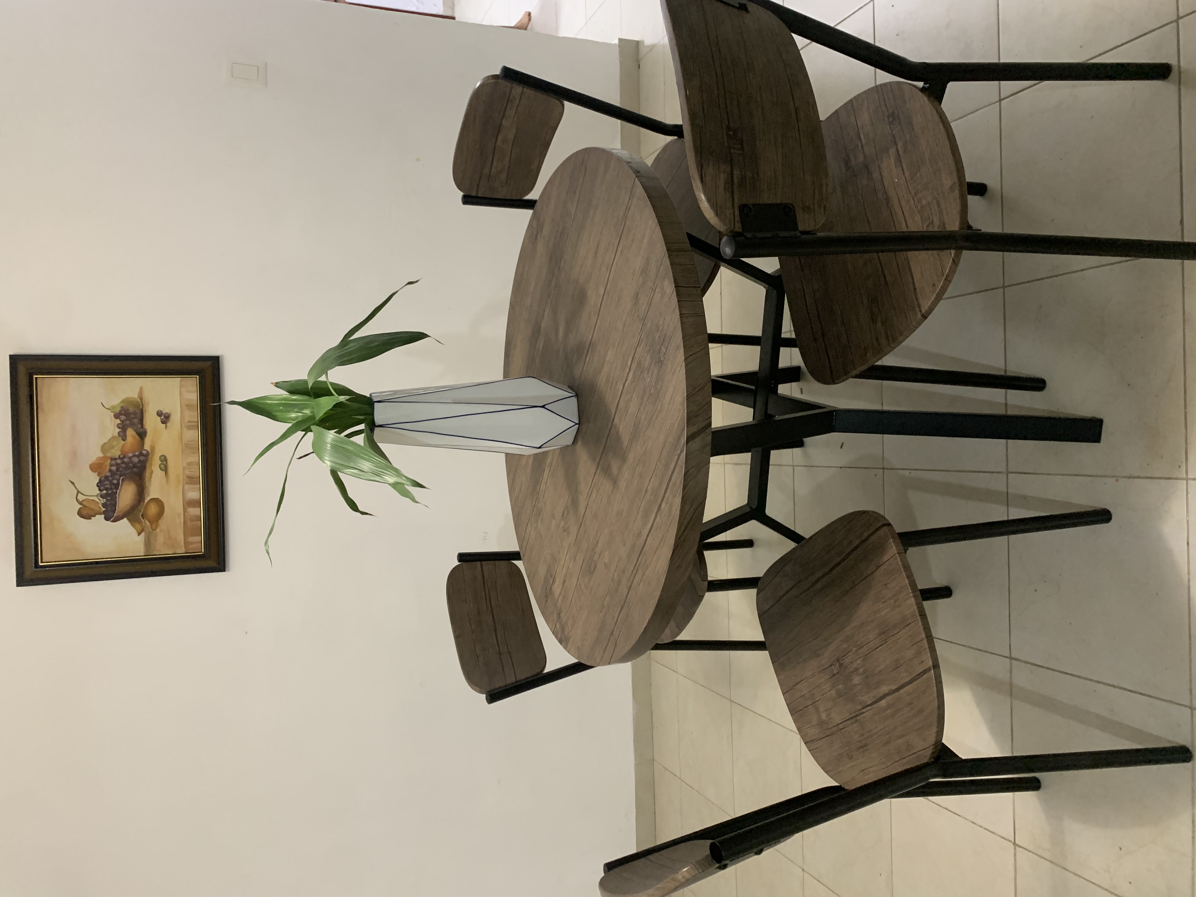 muebles y colchones - Comedor moderno NUEVO 4 sillas 