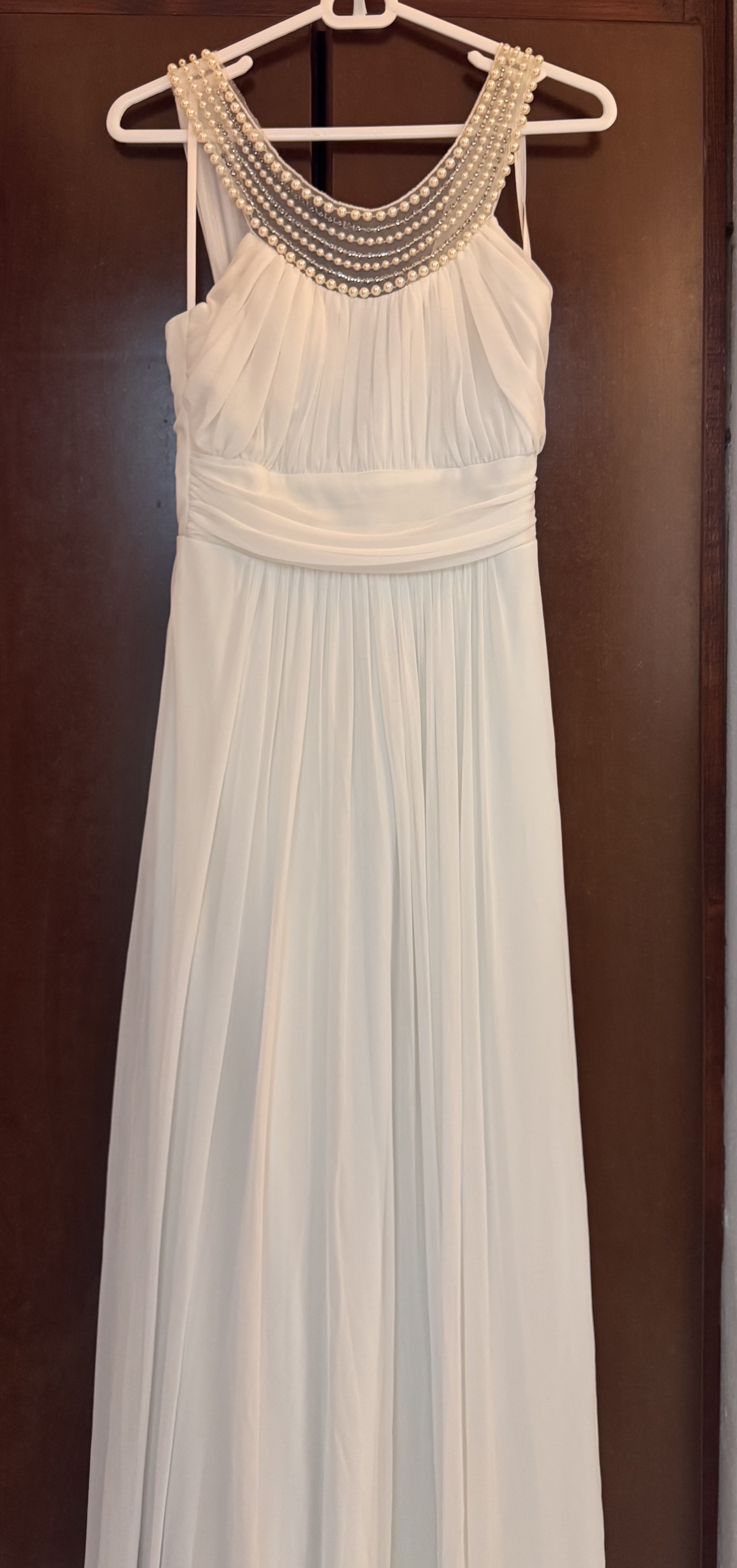 ropa para mujer - Vestido Blanco Elegante 5