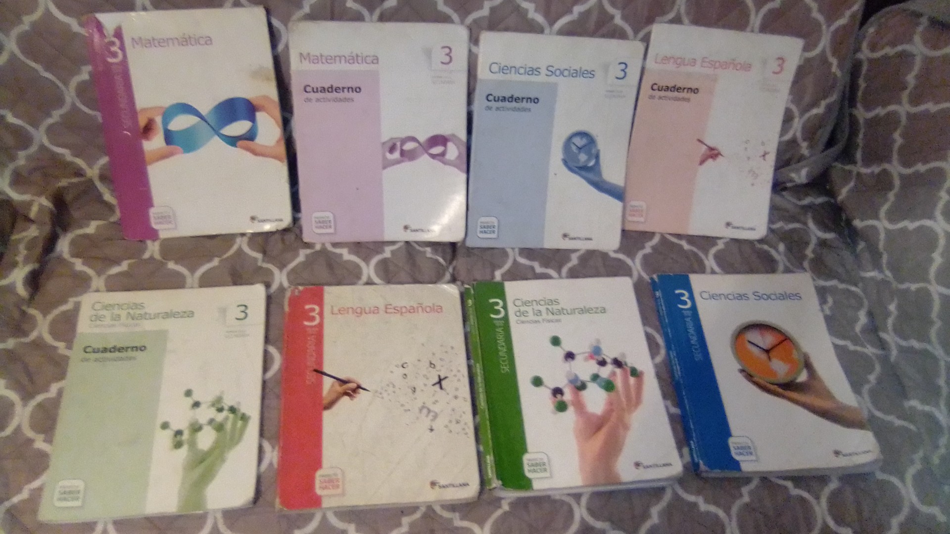 libros y revistas - Libros Santillana Saber Hacer 1Ero 2do 3ro y 4to Secundaria