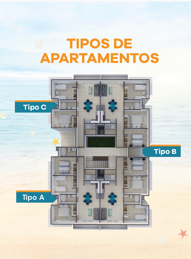 apartamentos - Boca chica separa con 10 mil pesos  6