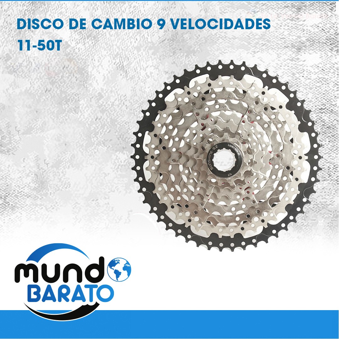 bicicletas y accesorios - Discos de Cambios para Bicicleta 9S velocidades 11-50T PIÑON MTB 0