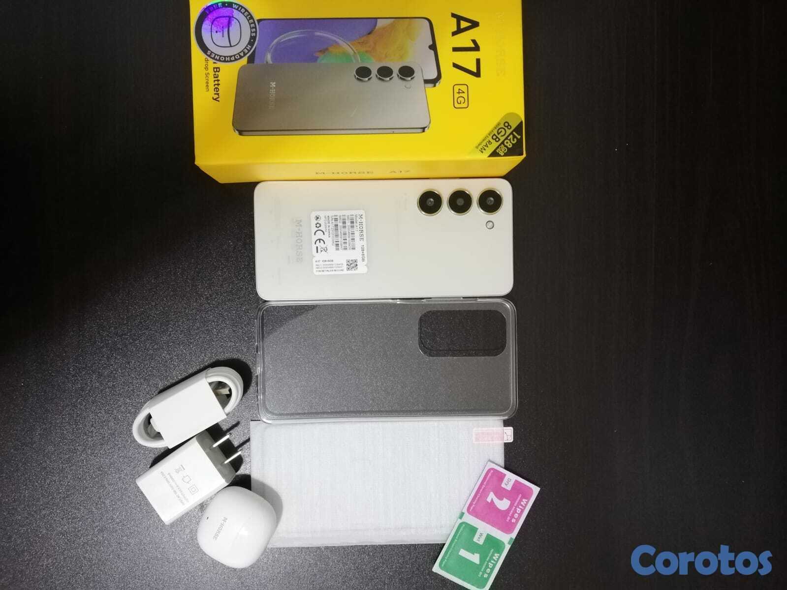 celulares y tabletas - TELEFONO M HORSE A17 128+8gb SOMOS TIENDA FISICA 3