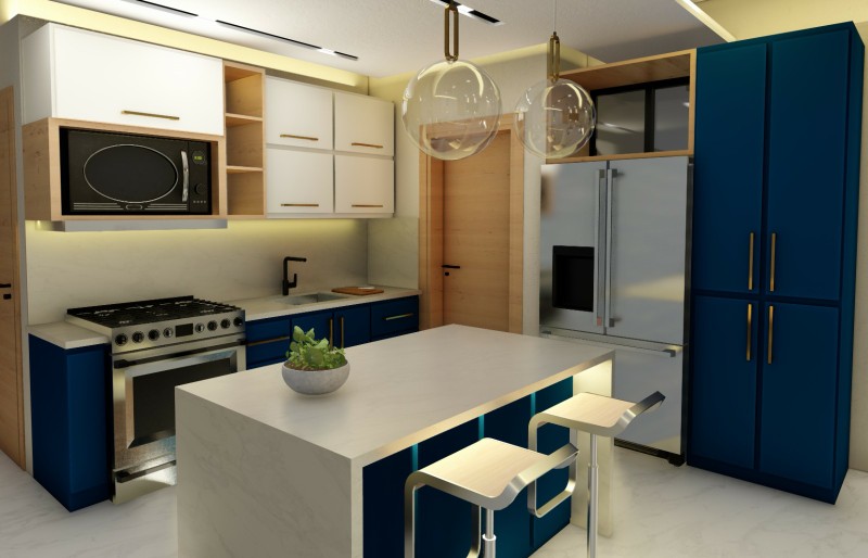 apartamentos - Apartamento en venta en la urbanización Jardines del Sur de Santiago 7