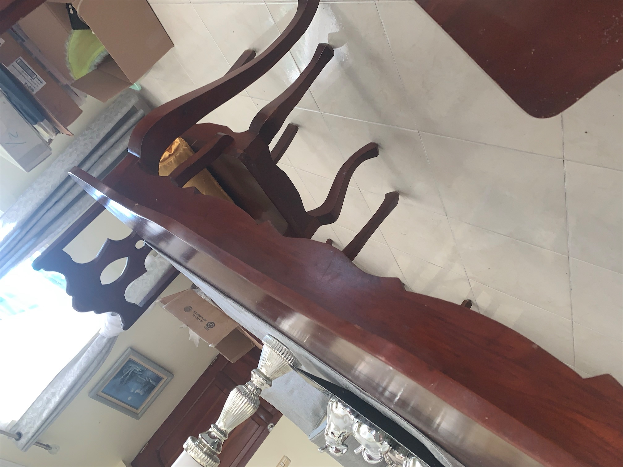 muebles y colchones - Comedor CAOBA ORIGINAL 1