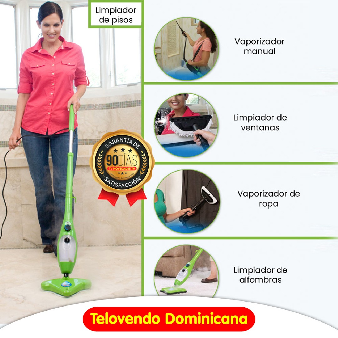 electrodomesticos - LIMPIADOR A VAPOR MULTIFUNCIONAL PARA LIMPIAR SIN QUIMICOS NI DETERGENTES 1