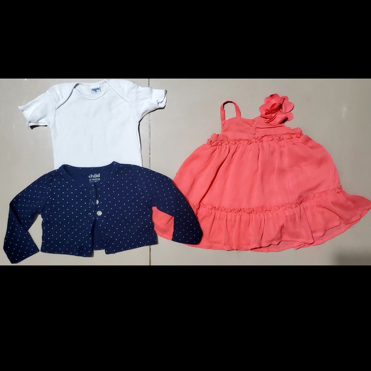 ropa y zapatos - Lote niña 0 a 3 meses. 12 Piezas. Usado excelente  6