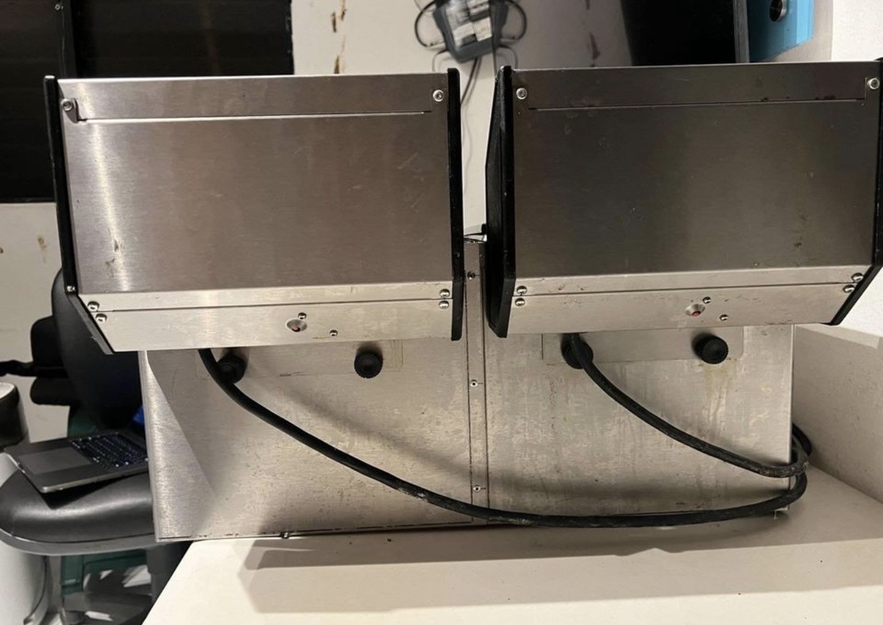 equipos profesionales - Freidora eléctrica profesional doble tanque 2 x 8
L con sistema de drenaje 6