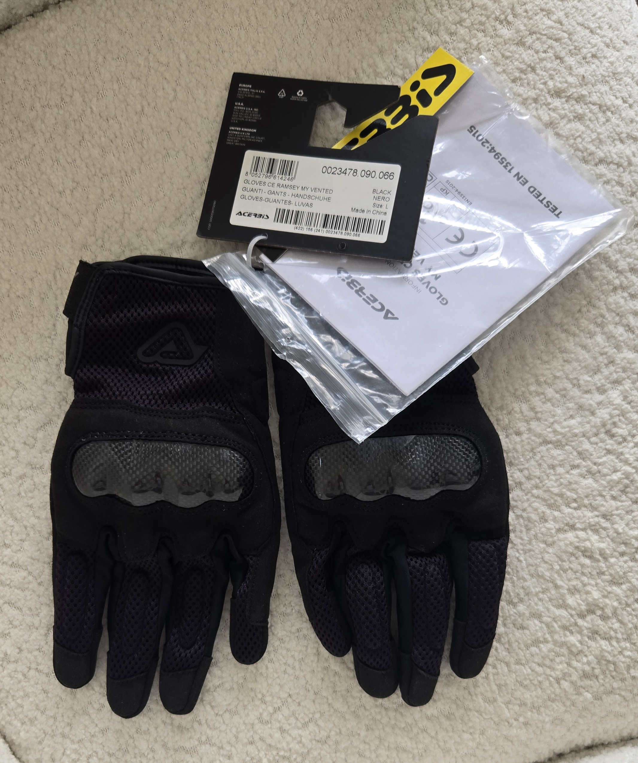 deportes - Guantes Acerbis Nuevos