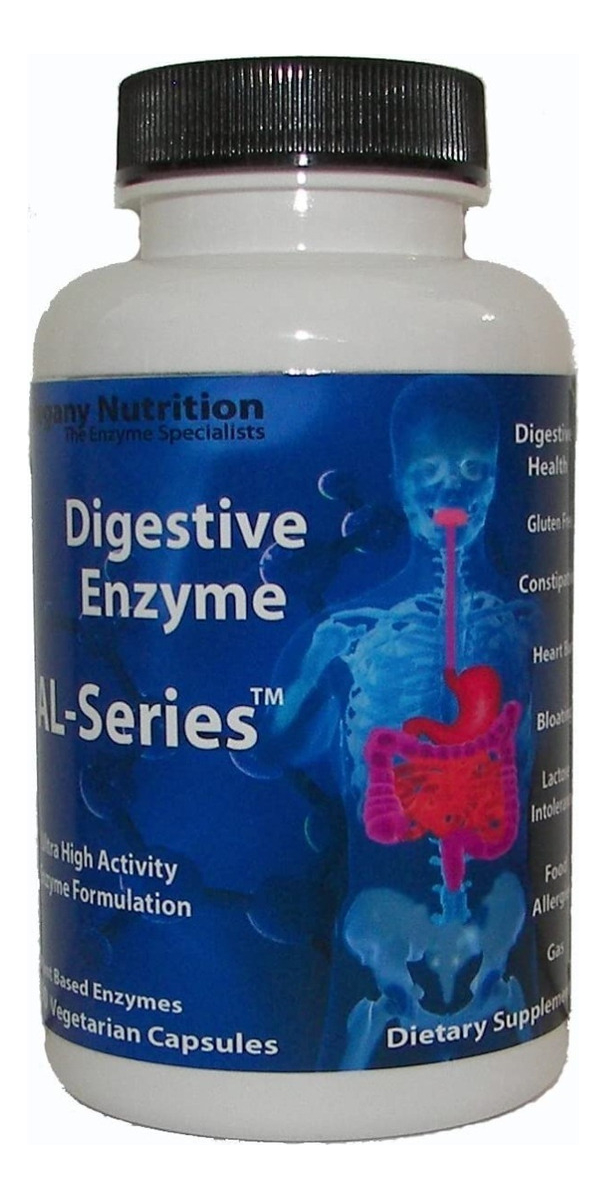 Salud y Equipamiento Médico - Enzimas Digestivas Allegany Nut