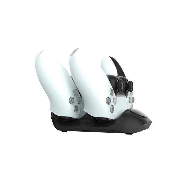 consolas y videojuegos - Cargador doble de controles Playstation p5 Cargar 2 controles al mismo tiempo 4